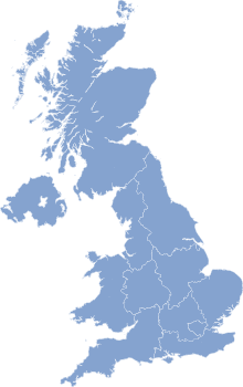 Map of United Kingdom